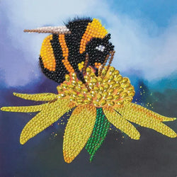Bumblebee Crystal Art Card Kit Craft Buddy (ONLINE ORDER ONLY)