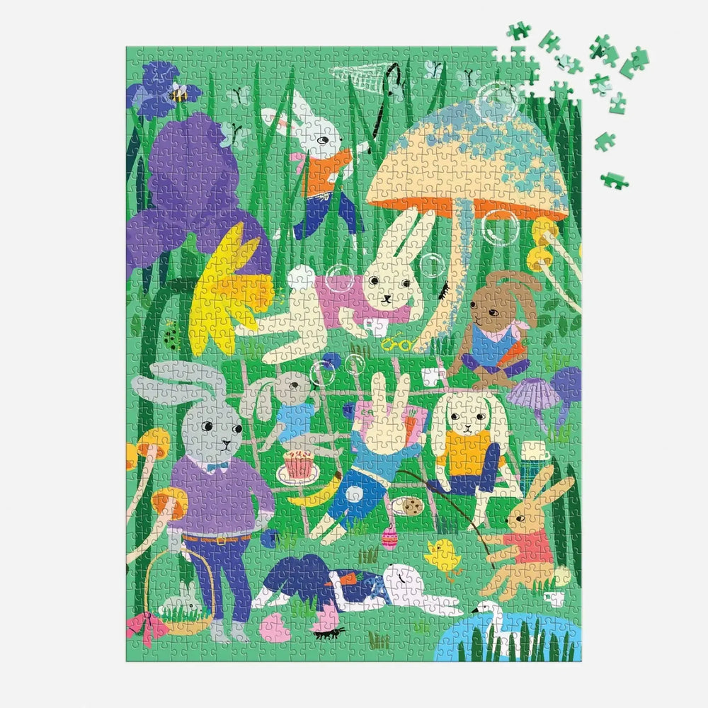 Bunny Daydream 1000 Piece Jigsaw Puzzle Galison (ONLINE ORDER ONLY)