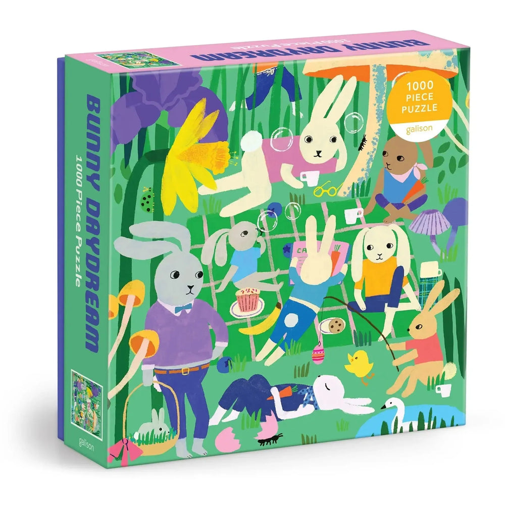 Bunny Daydream 1000 Piece Jigsaw Puzzle Galison (ONLINE ORDER ONLY)
