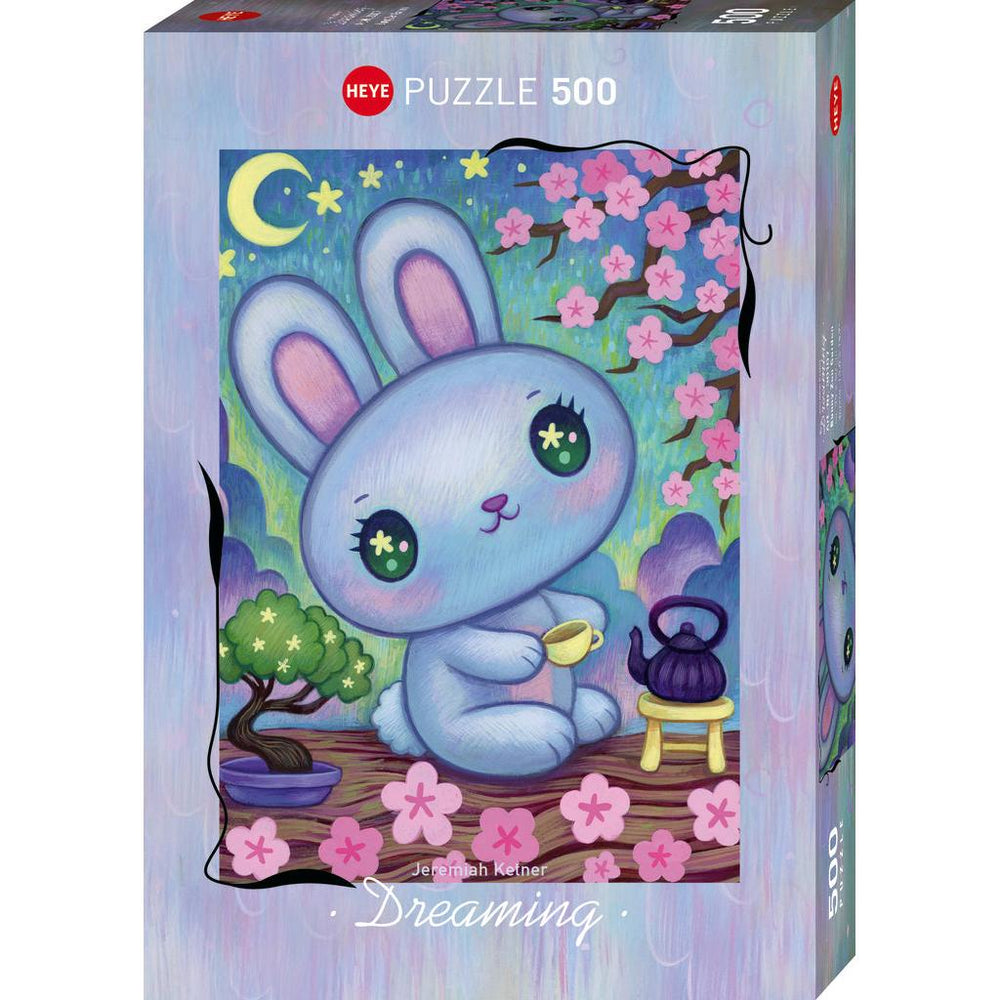 Bunny Zen Garden Dreaming 500 Piece Jigsaw Puzzle Heye (ONLINE ORDER ONLY)