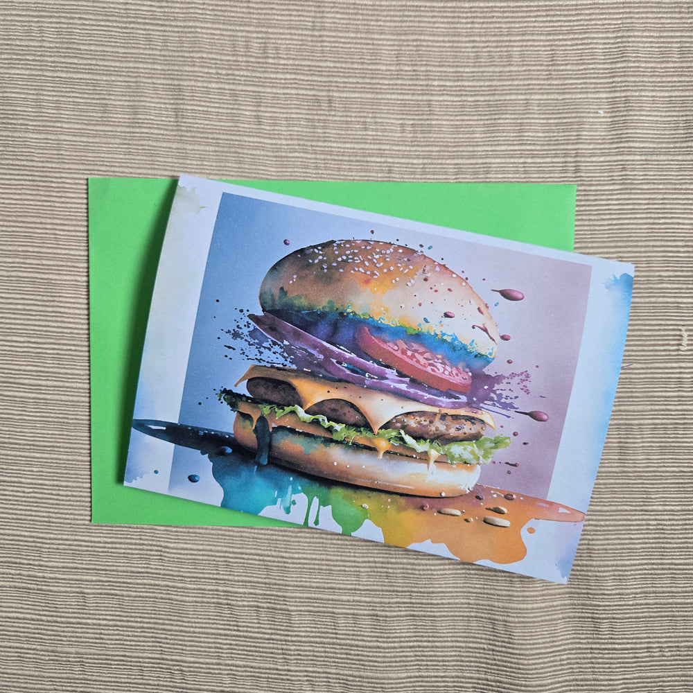 Birthday Burger Card (ONLINE ORDER ONLY)
