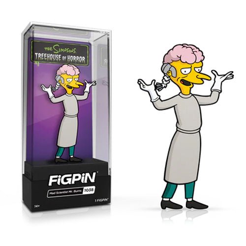 FiGPiN Enamel Pin - The Simpsons - Select Figure(s) (Online Order Only)
