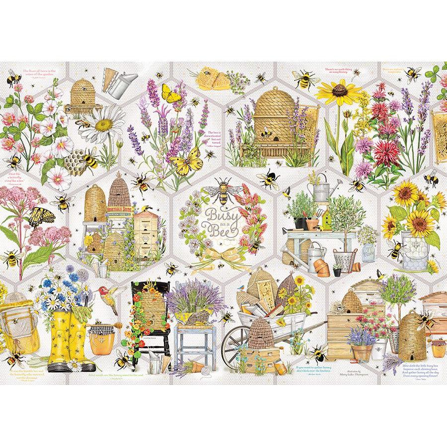 Busy as a Bee 500 Piece Jigsaw Puzzle Cobble Hill (ONLINE ORDER ONLY)