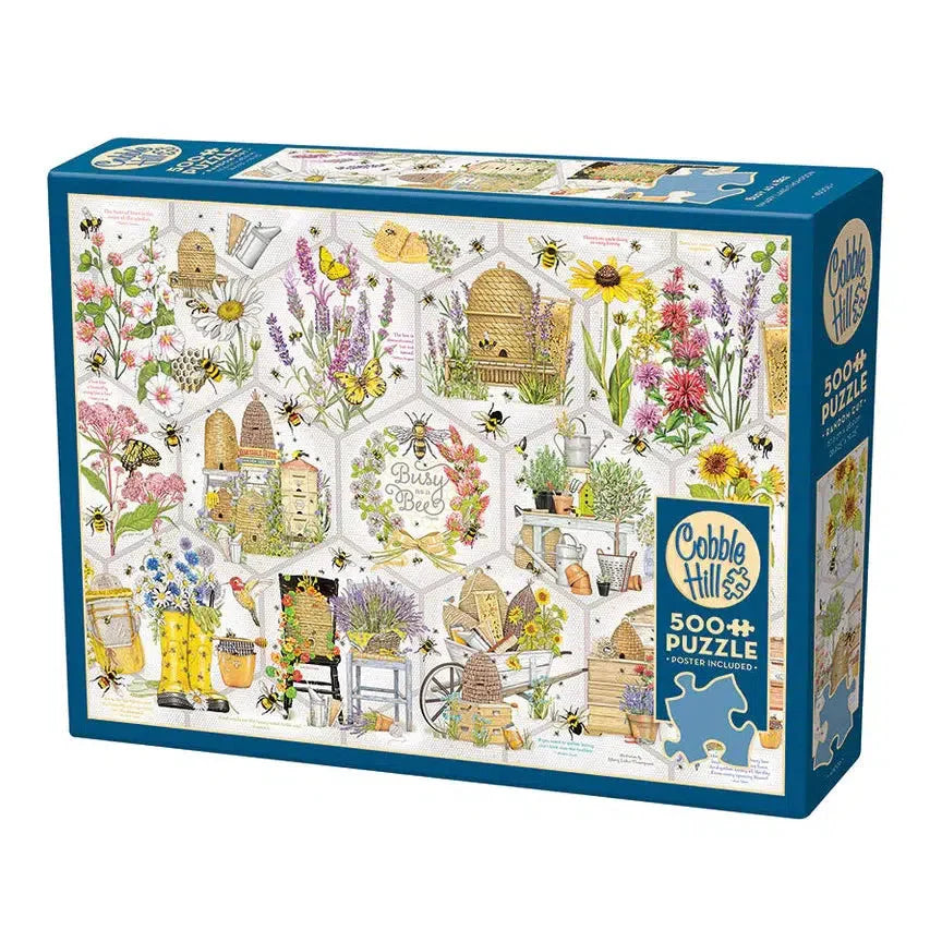 Busy as a Bee 500 Piece Jigsaw Puzzle Cobble Hill (ONLINE ORDER ONLY)
