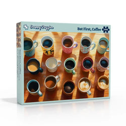 But First, Coffee 1000 Piece Jigsaw Puzzle Snappy (ONLINE ORDER ONLY)