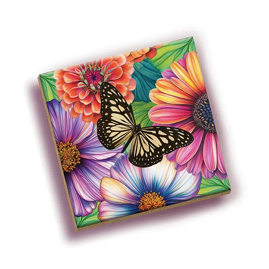 Butterflies 36 Piece Magic Square Tile Puzzle Sudoku Style Game Outset (ONLINE ORDER ONLY)