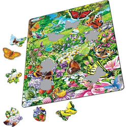 Butterflies 42 Piece Tray Jigsaw Puzzle Larsen (ONLINE ORDER ONLY)