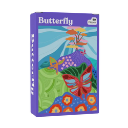 Butterfly 99 Piece Mini Jigsaw Puzzle Puzzledly (ONLINE ORDER ONLY)