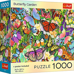 Butterfly Garden 1000 Piece Jigsaw Puzzle Trefl (ONLINE ORDER ONLY)