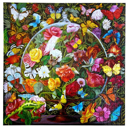 Butterfly Still Life 1000 Piece Jigsaw Puzzle eeBoo (ONLINE ORDER ONLY)