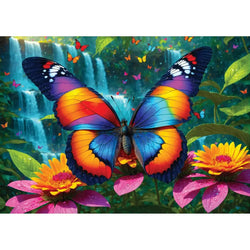 Butterfly in the Forest 1000 Piece Jigsaw Puzzle Enjoy (ONLINE ORDER ONLY)