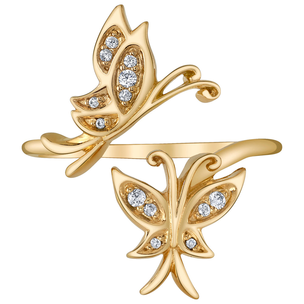 Disney X RockLove ENCANTO Mirabel Golden Butterfly Ring (ONLINE ORDER ONLY)