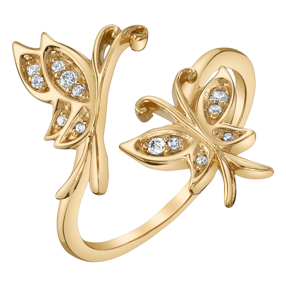 Disney X RockLove ENCANTO Mirabel Golden Butterfly Ring (ONLINE ORDER ONLY)