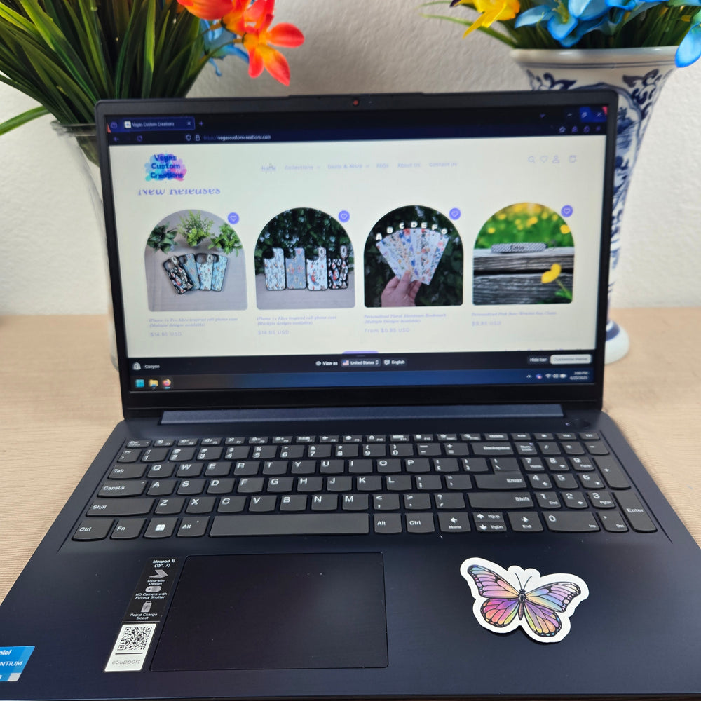 Beautiful Butterfly Stickers (ONLINE ORDER ONLY)