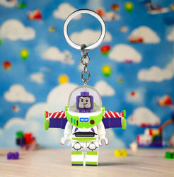 Buzz Lightyear Custom Keychain - Custom Brick Compatible Minifigure (ONLINE ORDER ONLY)