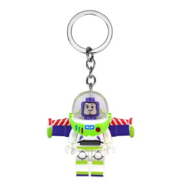 Buzz Lightyear Custom Keychain - Custom Brick Compatible Minifigure (ONLINE ORDER ONLY)
