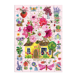 Buzzy Bouquets Greeting Card 60 Piece Jigsaw Puzzle Galison (ONLINE ORDER ONLY)
