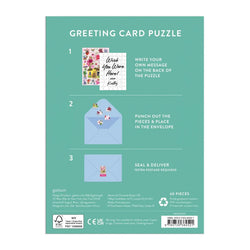 Buzzy Bouquets Greeting Card 60 Piece Jigsaw Puzzle Galison (ONLINE ORDER ONLY)