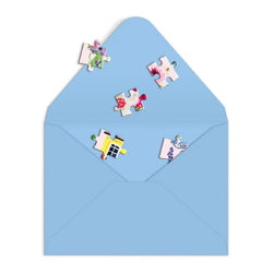 Buzzy Bouquets Greeting Card 60 Piece Jigsaw Puzzle Galison (ONLINE ORDER ONLY)
