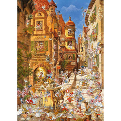By Day Romantic Town 1000 Piece Jigsaw Puzzle Heye (ONLINE ORDER ONLY)