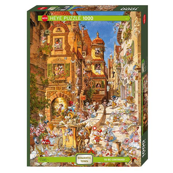By Day Romantic Town 1000 Piece Jigsaw Puzzle Heye (ONLINE ORDER ONLY)