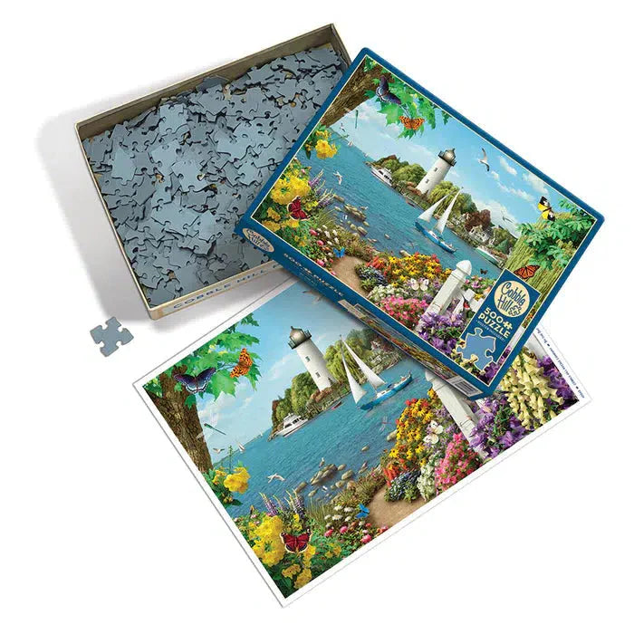 By the Bay 500 Piece Jigsaw Puzzle Cobble Hill