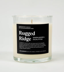 Rugged Ridge Glass Candle- Candle For Him (Online Order Only)