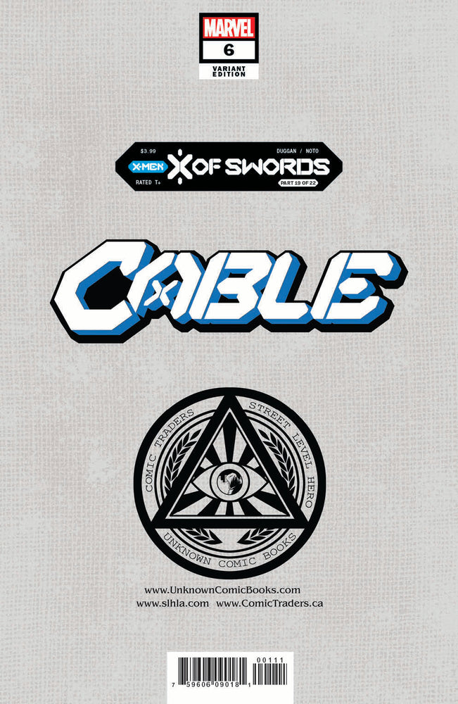 Cable #6 Unknown Comics David Nakayama Exclusive Virgin Var Xos (11/18/2020)