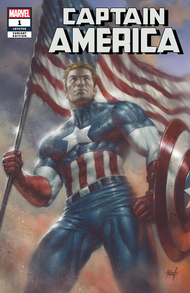 CAPTAIN AMERICA #1 UNKNOWN COMIC BOOKS EXCLUSIVE PARRILLO CVR A 7/4/2018 (Online Order Only)