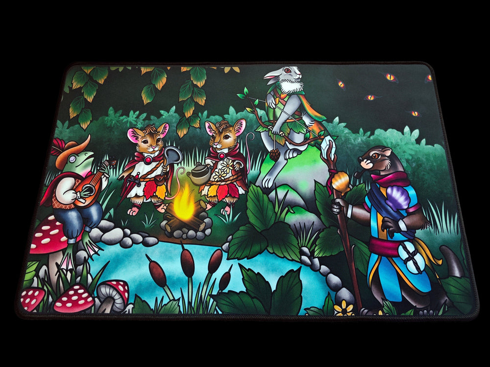 Forest Comrades | Blood Moon Studios Series | Premium Oversized Playmat (ONLINE ORDER ONLY)
