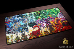 Grimdark Collage | Grimdorables Series | Premium Oversized Playmat