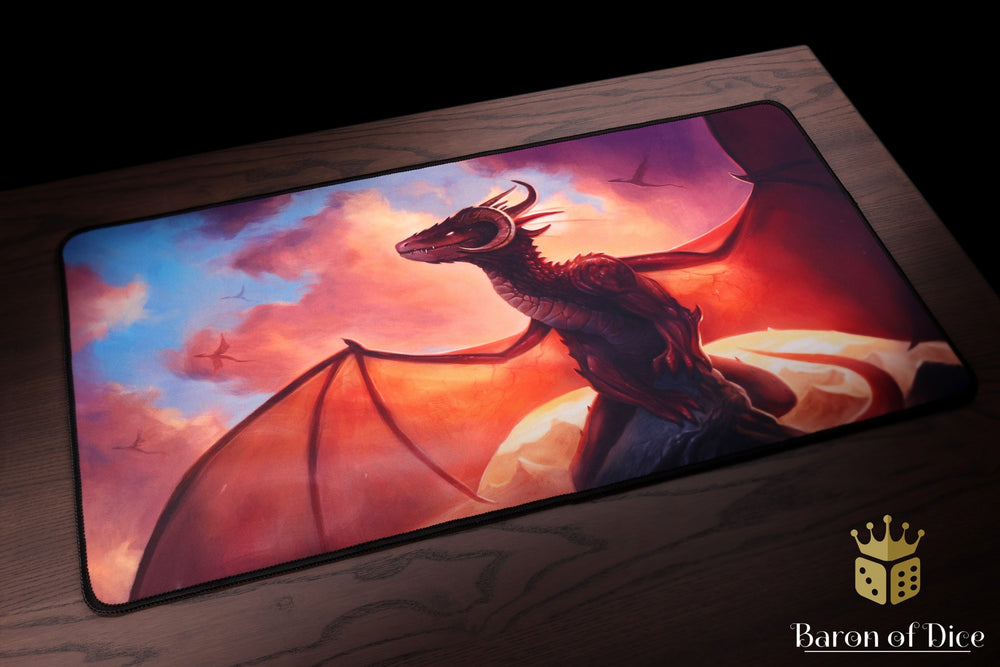 Red Dragon | James Hayball Series | Premium Oversized Playmat (ONLINE ORDER ONLY)