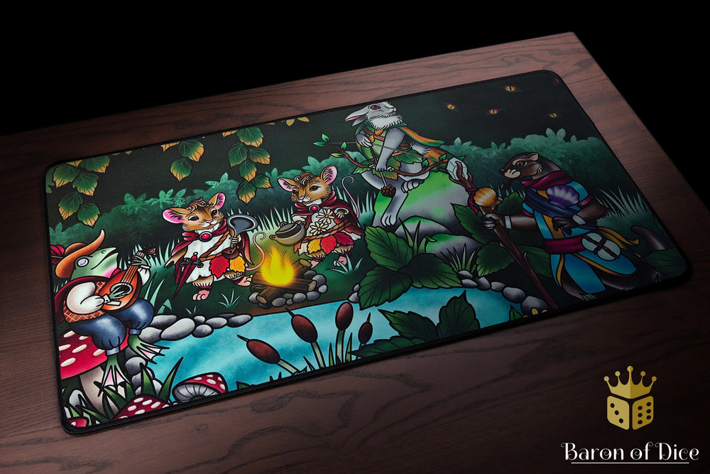 Forest Comrades | Blood Moon Studios Series | Premium Oversized Playmat (ONLINE ORDER ONLY)