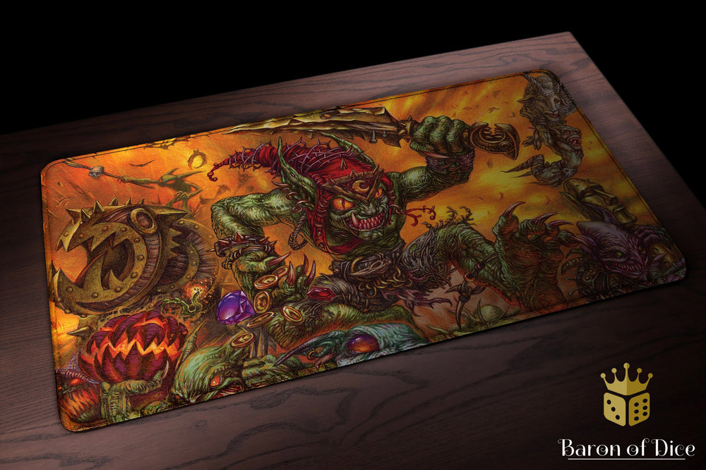 Goblins Galore | Ron Spencer Series | Premium Oversized Playmat (ONLINE ORDER ONLY)