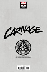 Carnage 1 Unknown Comics Stephen Segovia Exclusive Var (03/16/2022) (Online Order Only)