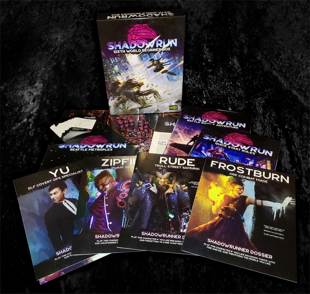 Shadowrun: Sixth World Beginner Box (ONLINE ORDER ONLY)