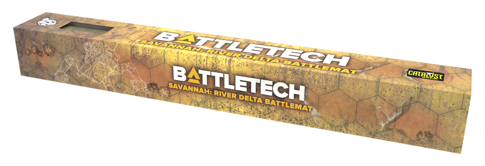 Battletech - Savannah River Delta/City Ruins Battlemat (ONLINE ORDER ONLY)