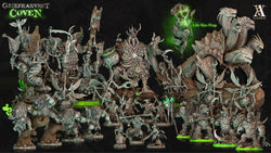 3D Printed Archvillain Games Mother Glutkin Griefharvest Coven 28 32mm D&D (Online Only)