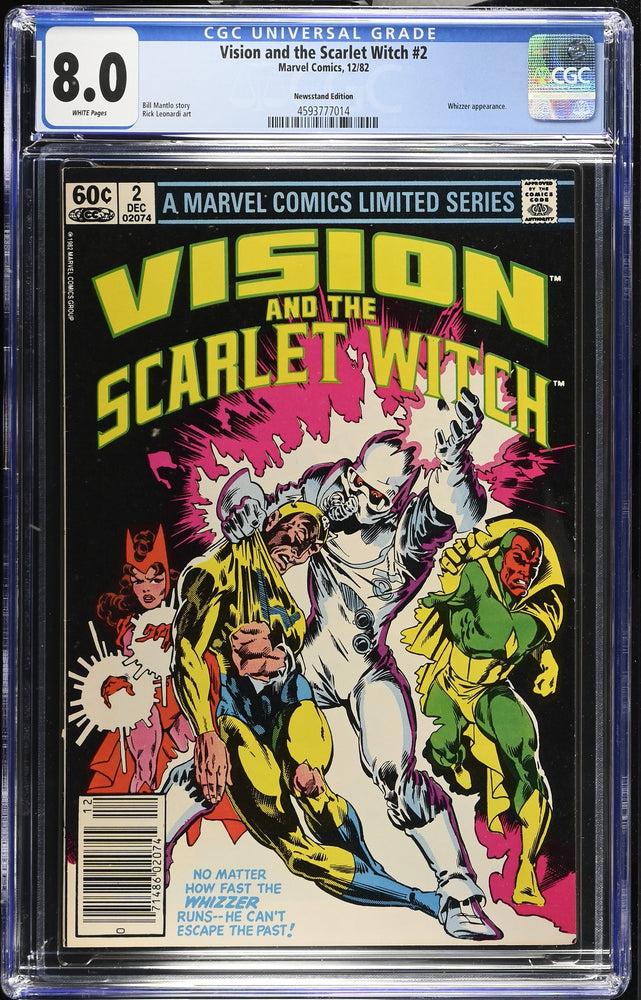 Vision and the Scarlet Witch #2 (12/82) Graded CGC 8 Newsstand Edition (Online Order Only)
