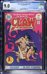 Claw the Unconquered #1 (5-6/75) Graded CGC 9 (Online Order Only)