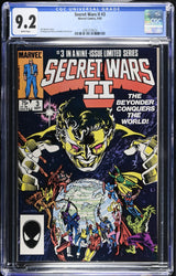 Secret Wars II #3 (9/85) Graded CGC 9.2 (Online Order Only)