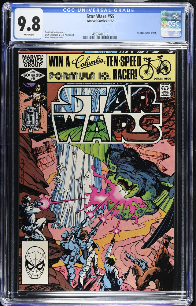 Star Wars #55 (1/82) Graded CGC 9.8 (Online Order Only)