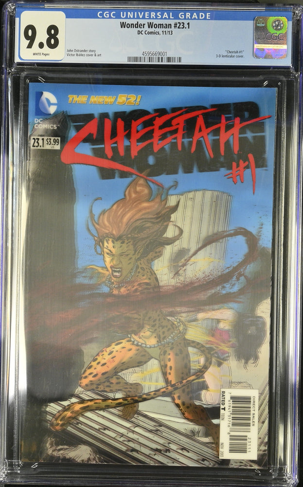 Wonder Woman #23.1 (11/13) Graded CGC 9.8 (Online Order Only)