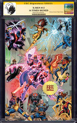 [SIGNED CGC 9.8 YELLOW LABLE] [16 TIMES SIGNED] X-Men #12 Unknown Comic Tyler Kirkham C2E2 2025 Exclusive Var [IN STOCK] (ONLINE ORDER ONLY)