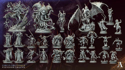 3D Printed Archvillain Games Mostratto The Harlequin of Horror Circus Grotesque Fiendish Troupe 28 32mm D&D (Online Only)