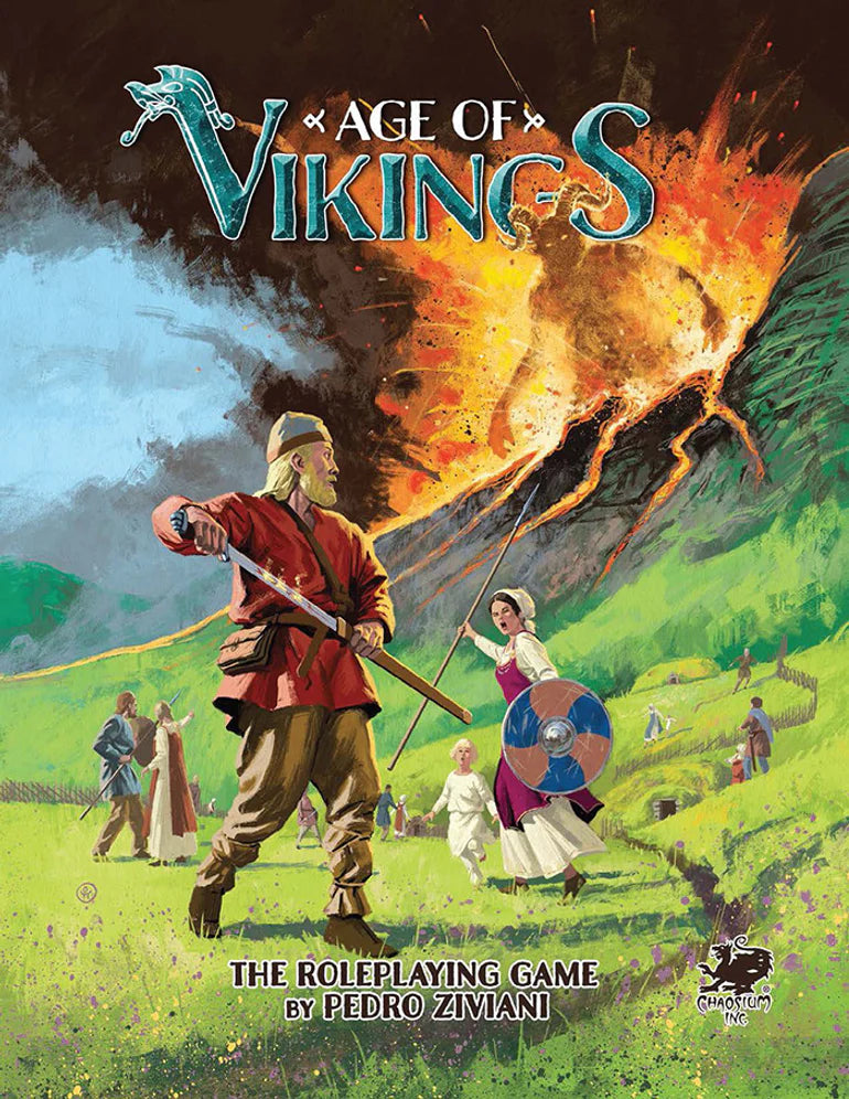 Age of Vikings: Core Rulebook (Hardcover) (ONLINE ORDER ONLY)