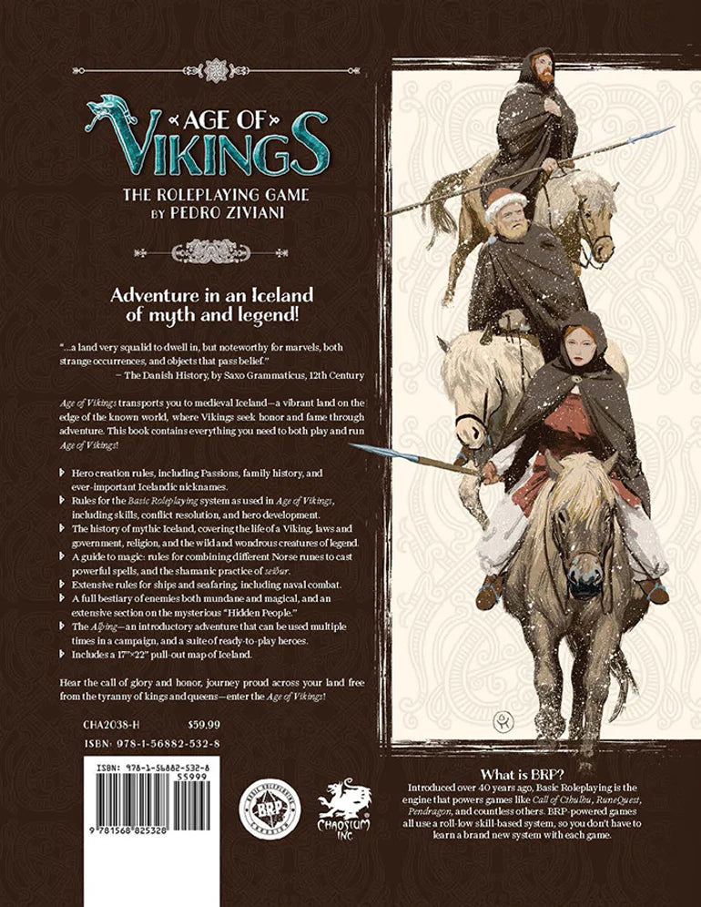 Age of Vikings: Core Rulebook (Hardcover) (ONLINE ORDER ONLY)