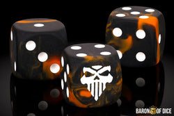 Seething Lava Dice (ONLINE ORDER ONLY)