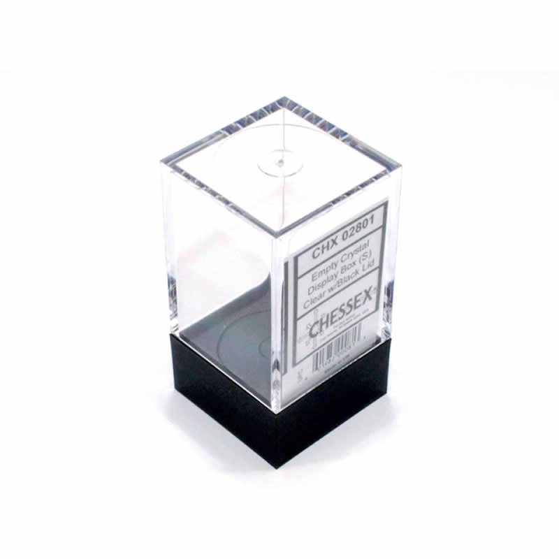 CHX02801 Plastic Figure Display Box Small  (1in x 1in x 2in) (ONLINE ORDER ONLY)