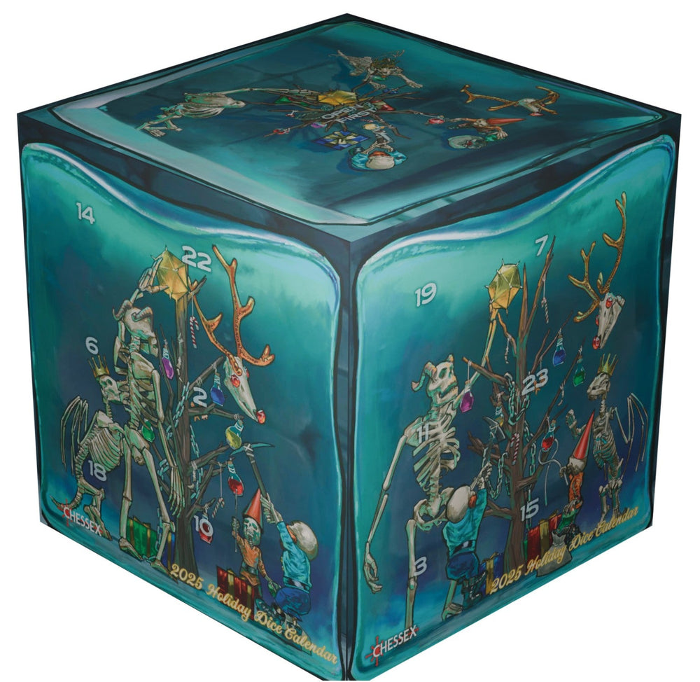 Chessex 2025 Holiday Dice Calendar (ONLINE ORDER ONLY)
